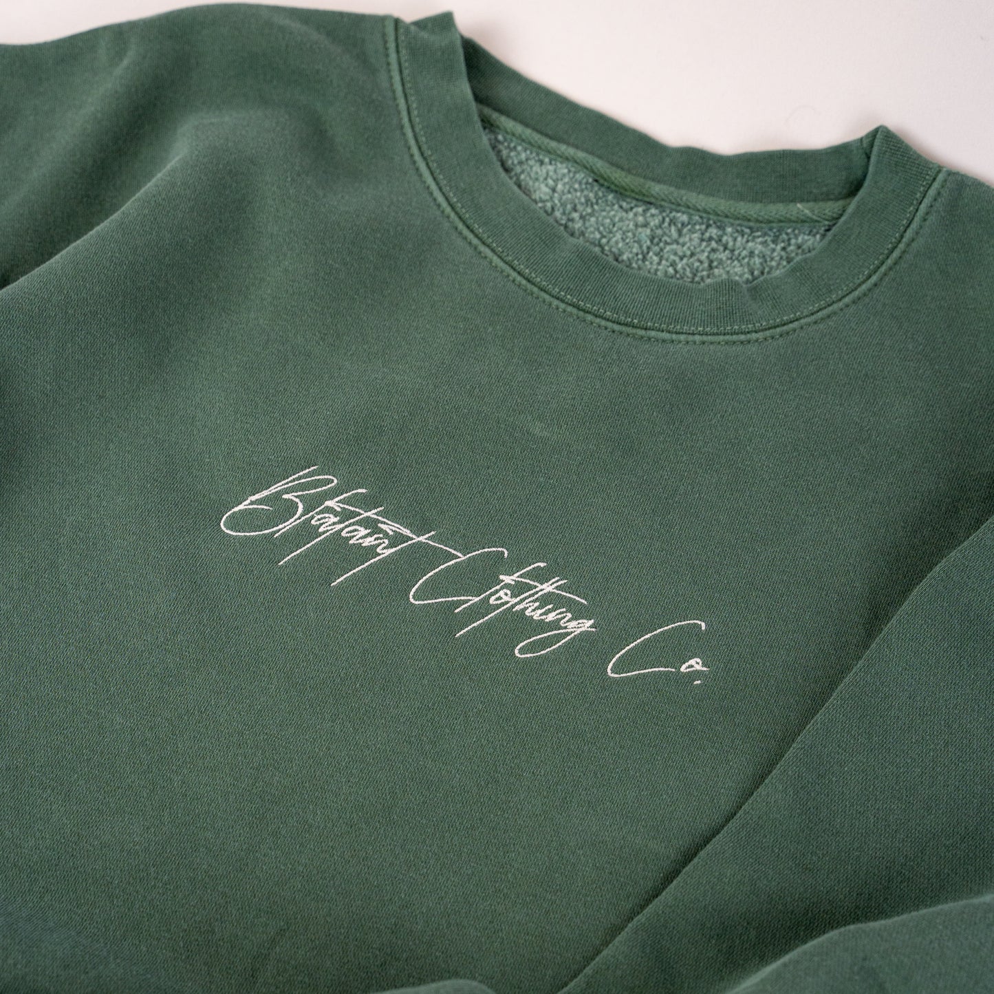 The Blatant Signature Embroidered Crew Neck