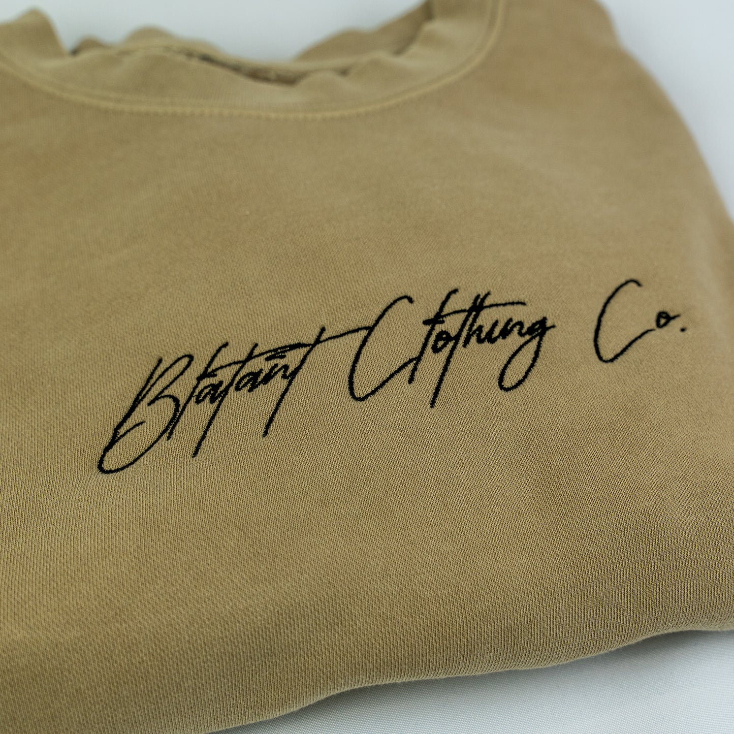 The Blatant Signature Embroidered Crew Neck