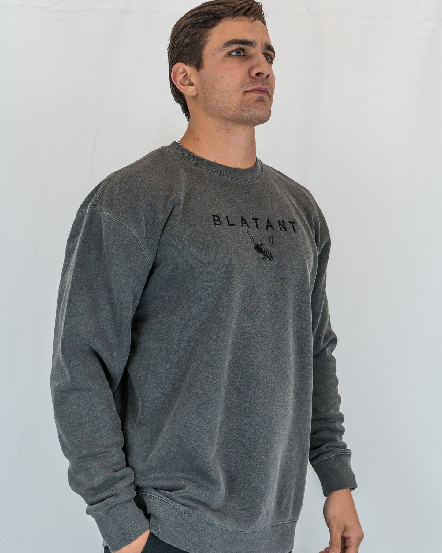 The Gravity Embroidered Crew Neck