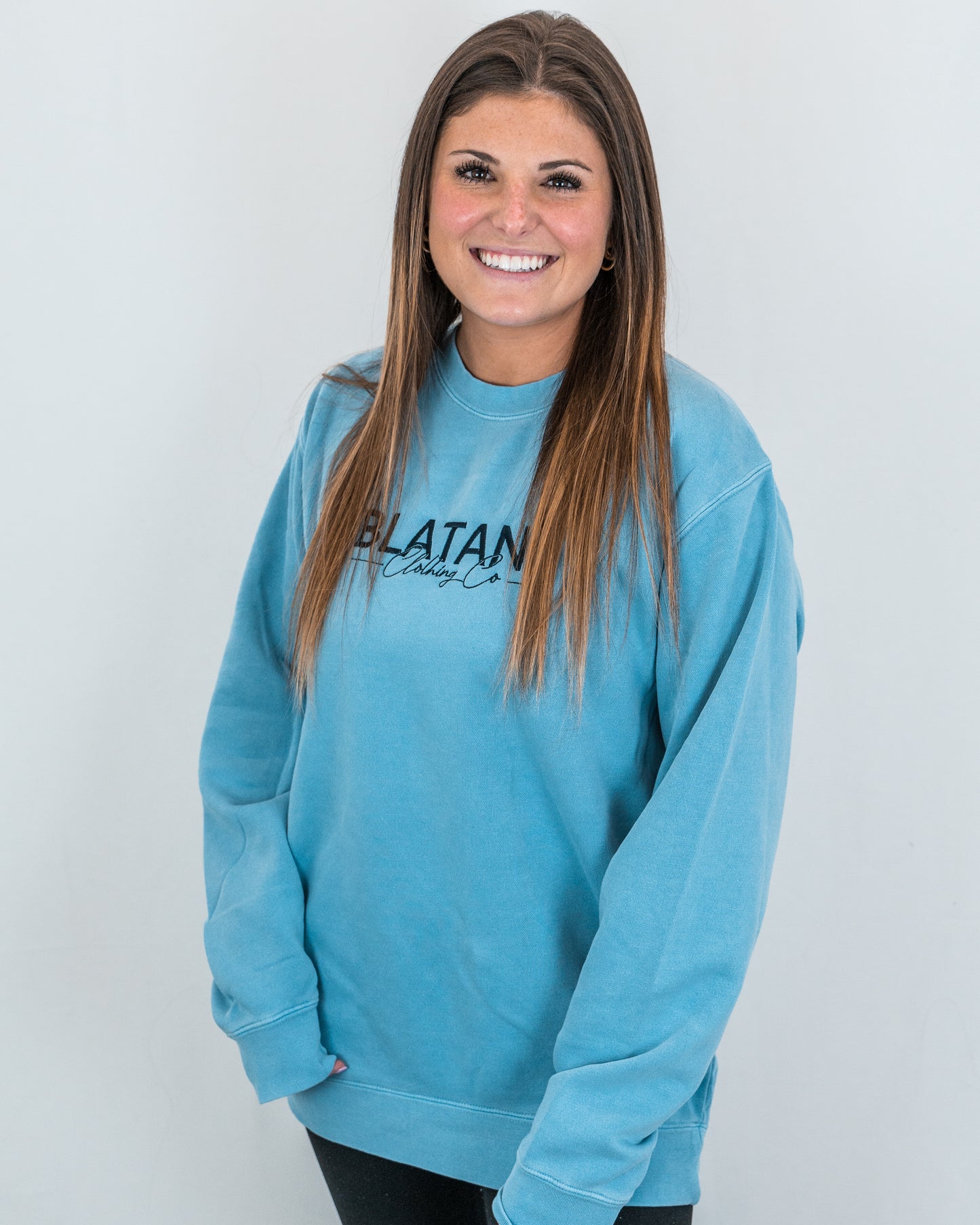 The Blatant Classic Embroidered Crew Neck