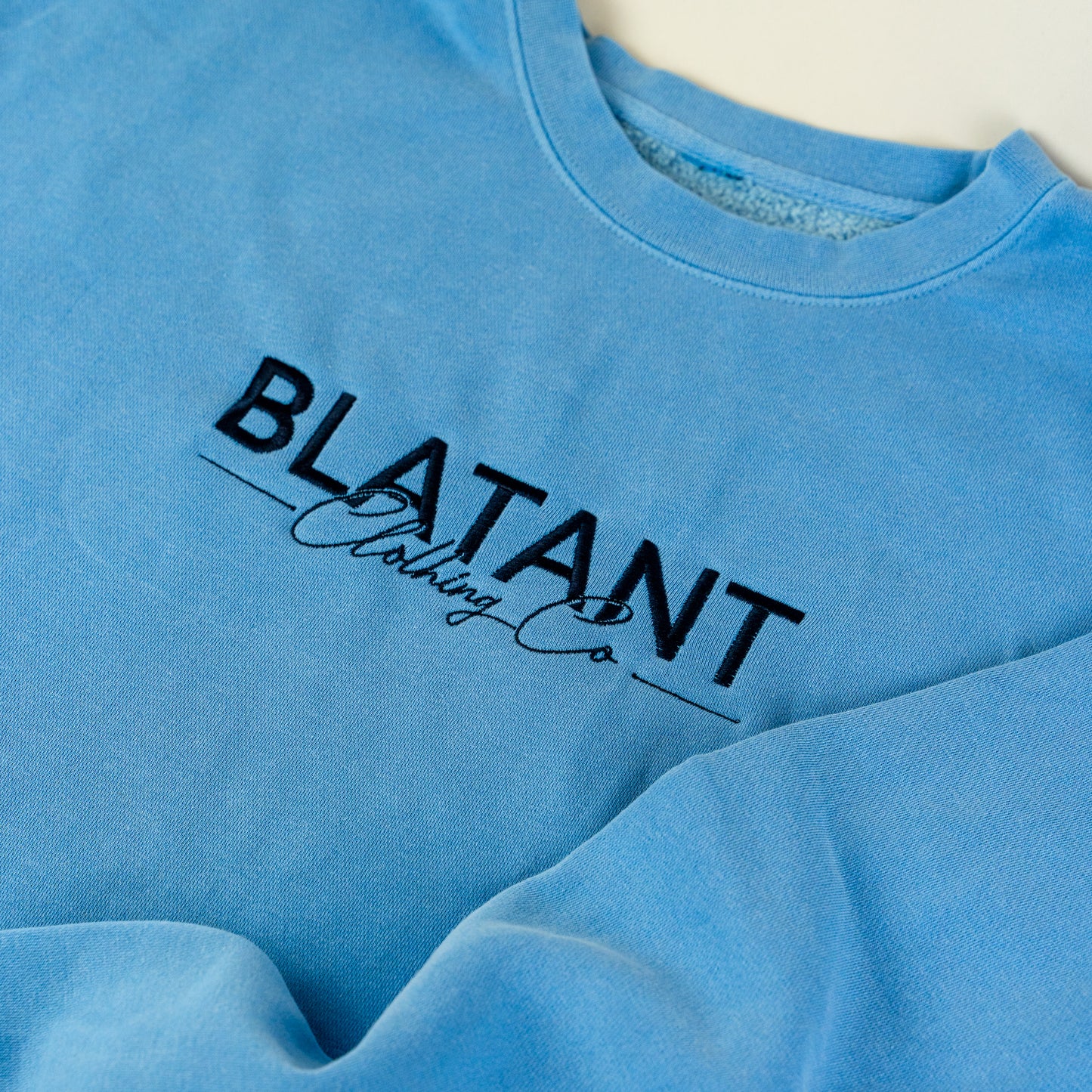 The Blatant Classic Embroidered Crew Neck