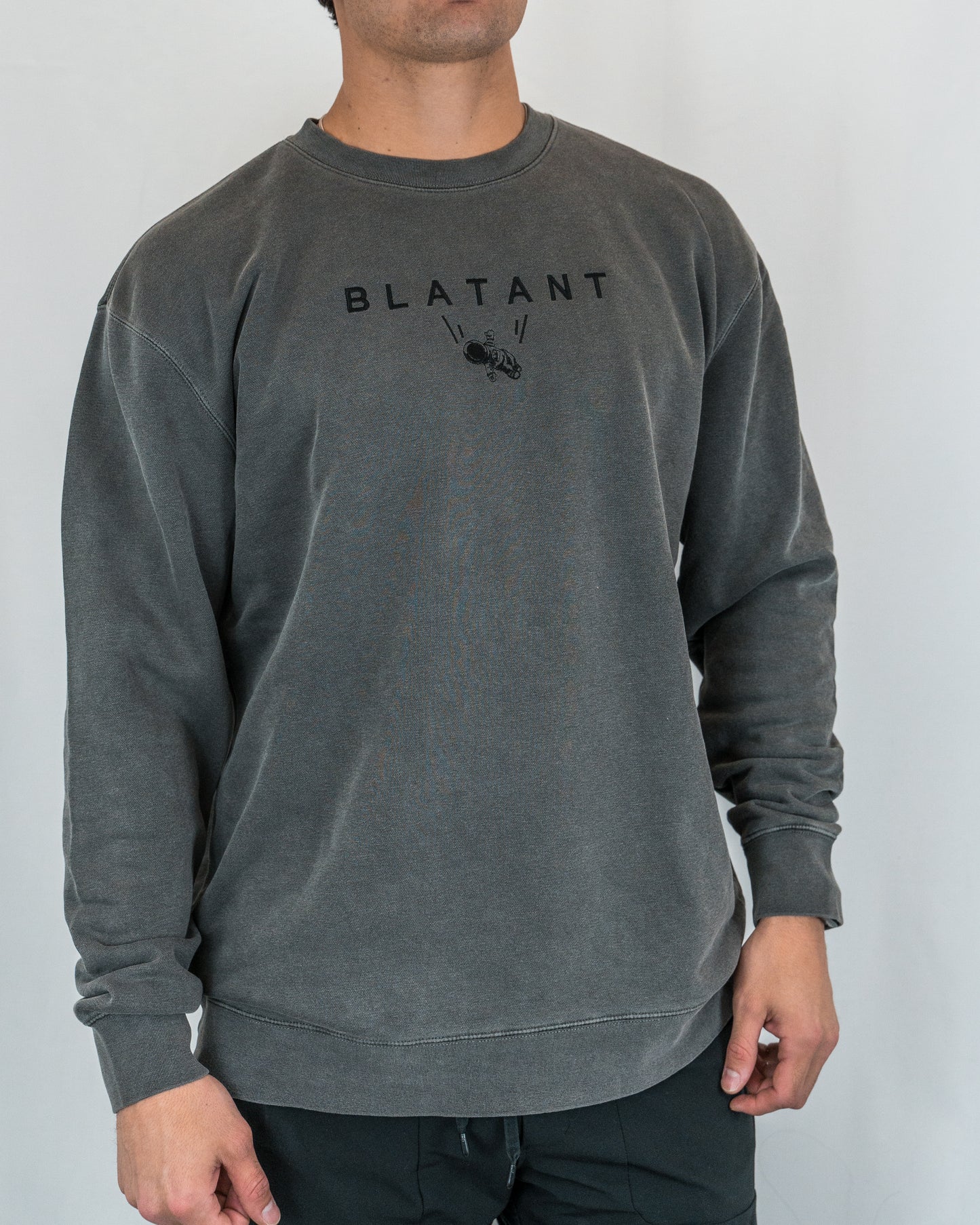 The Gravity Embroidered Crew Neck